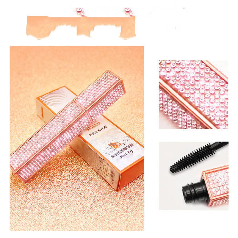 Long Shiny Warbling Mascara in Black 8g tube with brush