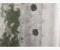 Single blackout curtain panel showing hook heading style with blackout lining visible at edge