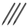 Resistive capacitive pen stylus 12cm length silver black red 3pcs set for mobile phone