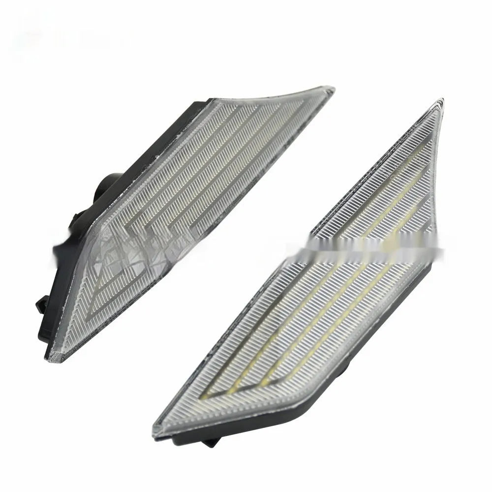 Black shell flowing water style side fender light for Honda Civic 10th Gen Sedan 2016-2018 with yellow LED