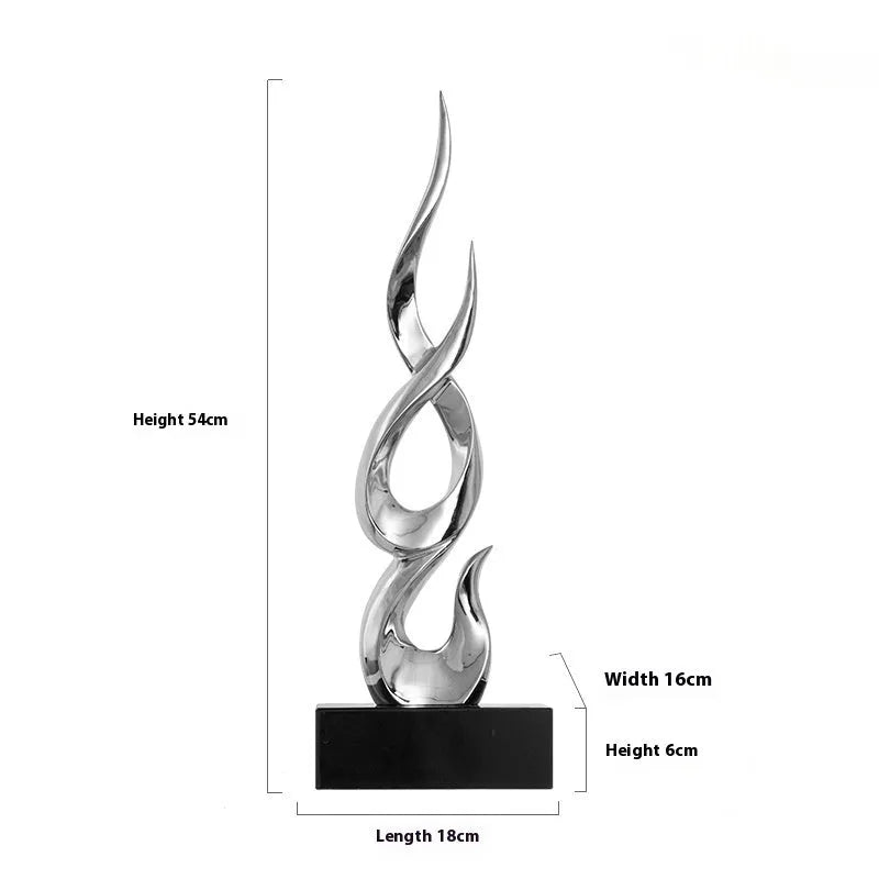 Handmade high-rise resin decoration for festivals in gold, silver, blue gradient, or custom colours