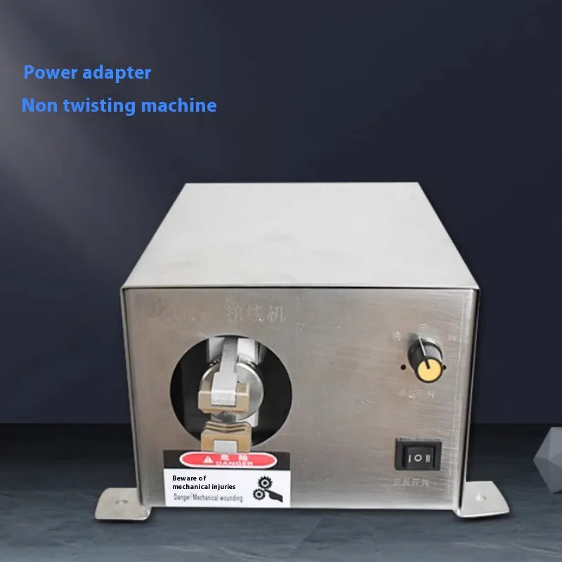 Multi-strand copper core wire twisting machine 805B flat nozzle model on desktop