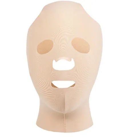 Full face carving mold beauty skin lifting headgear V face mask in skin tone colour