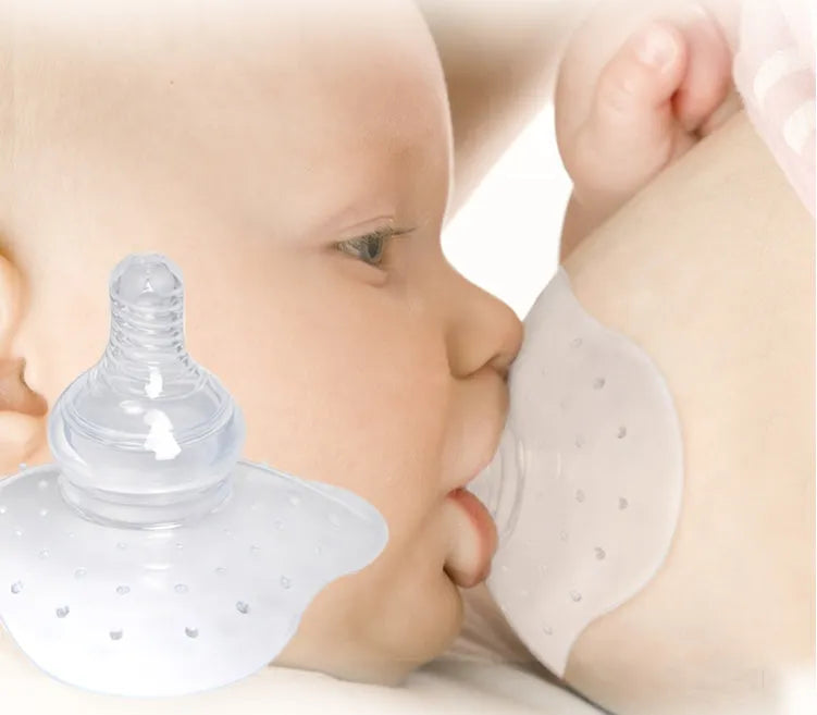 Nursing nipple protector transparent colour for flat nipples breastfeeding aid