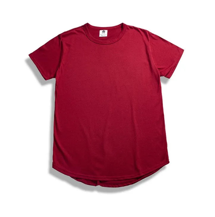 Men's oversized hip hop T-shirt in Khaki, relaxed fit, cotton blend, shown front view