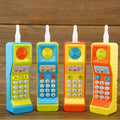 Children's educational toy with sound and light features showing cartoon animal design