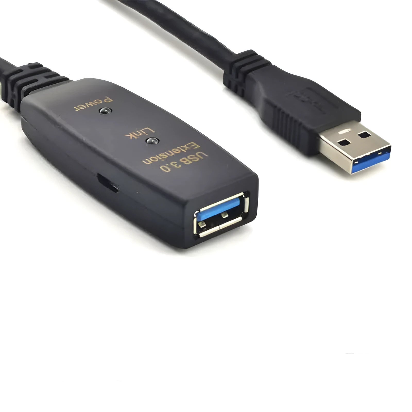 USB extension cable for conference camera and electronic whiteboard, oxygen-free copper, injection moulded, 5m-20m lengths