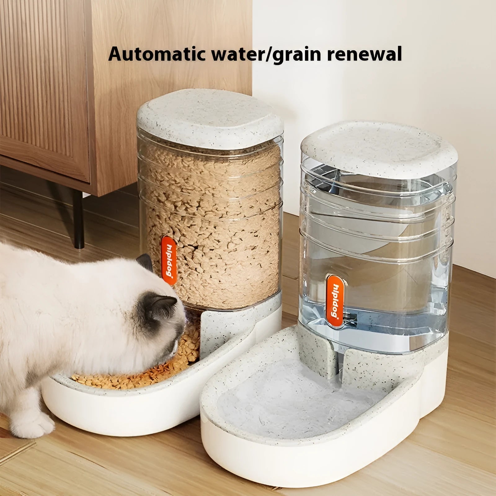 3.8 litre automatic pet water fountain in blue, grey, pink or green for cats and dogs