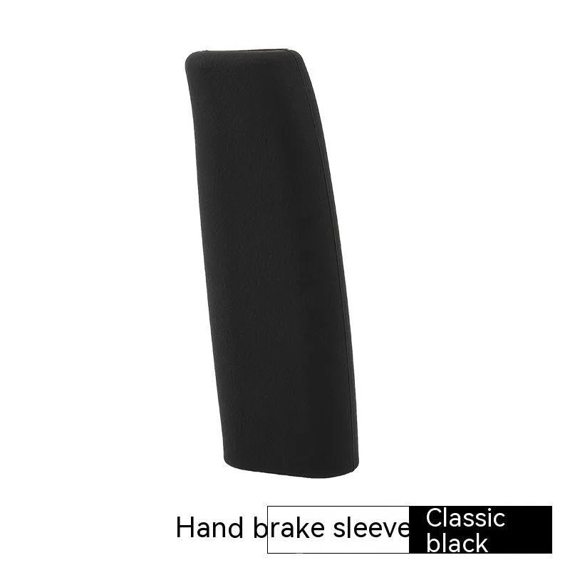 Universal silicone handbrake sleeve in multiple colours showing 12cm length