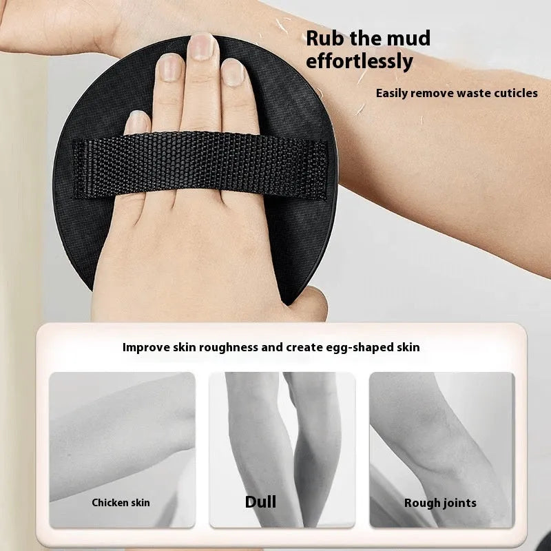 Rubber bath gadget finger style with round cake design options for women's bathroom towel organisation