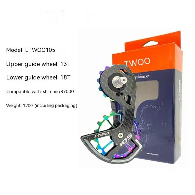 LTWOO 105 rear derailleur jockey pulley kit for Shimano R7000 compatibility