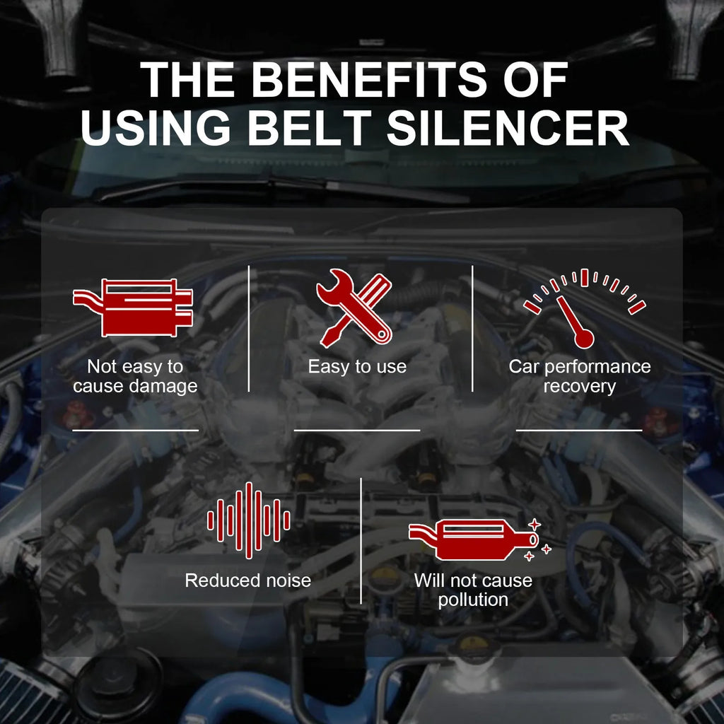 100ml bottle of car belt squeak aging rubber strip protective maintenance agent with water-based formula