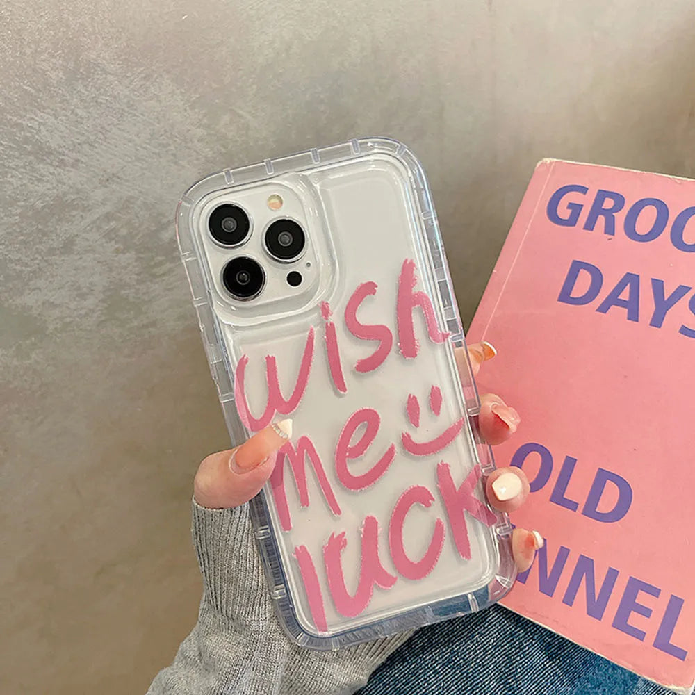 Silicone Pattern Drop-resistant Protective Cover Compatible with iPhone Models Including 16 15 14 13 12 11 Pro Max Plus Mini XS XR X 8 7 SE, Transparent Colour Options, Artistic Spray-Painted Smiley Face Design, Soft TPU Shell Anti-Fingerprint