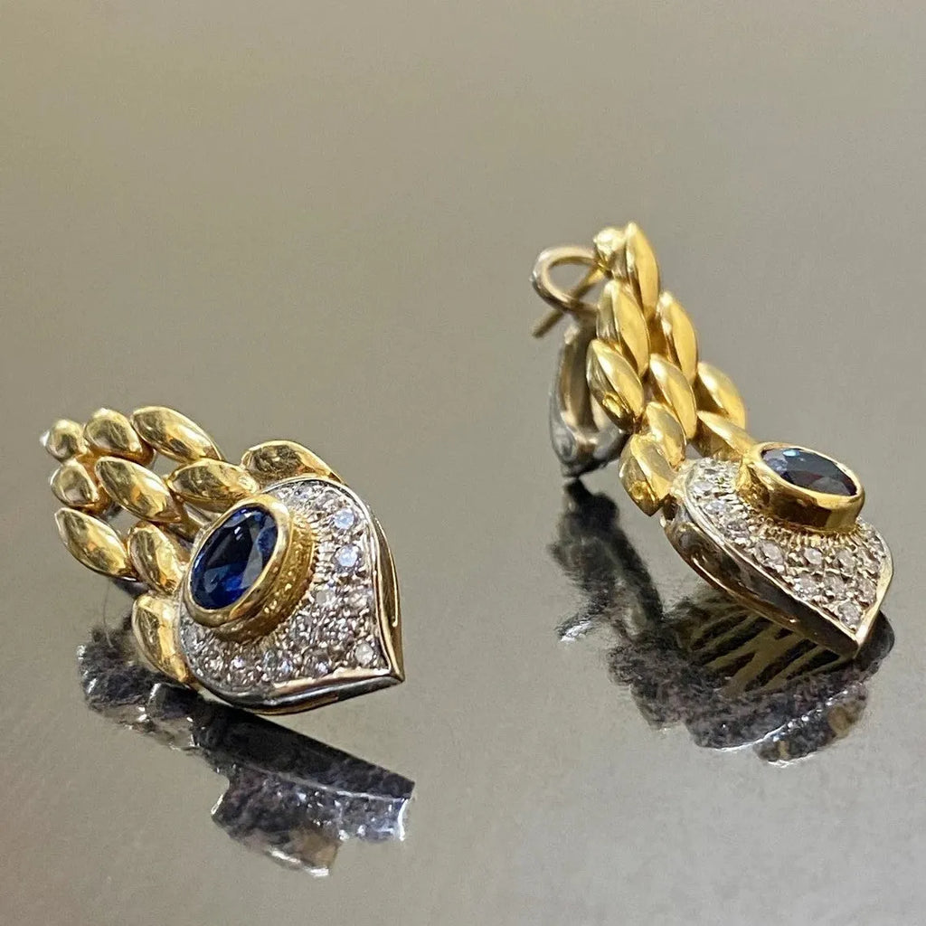 Retro fashion creative women's earrings with snake design in imitation gold colour