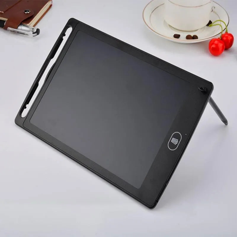 8.5 inch LCD writing board in blue with stylus pen and one-key clear button