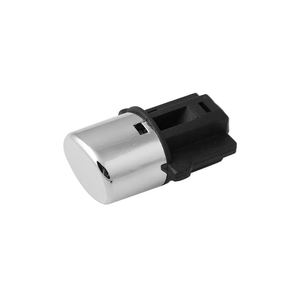 Black ABS plastic gear shift button kit with spring for Honda Accord 2003-2005.