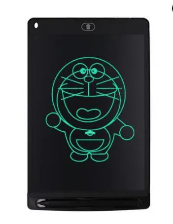 8.5 inch LCD writing board in blue with stylus pen and one-key clear button