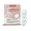 Nano fertility microneedle patch set of 4 patches with ginger and tocopherol in hydrogel base