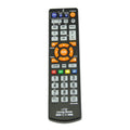 Black L336 learning remote control with full key layout for universal audio equipment programming
