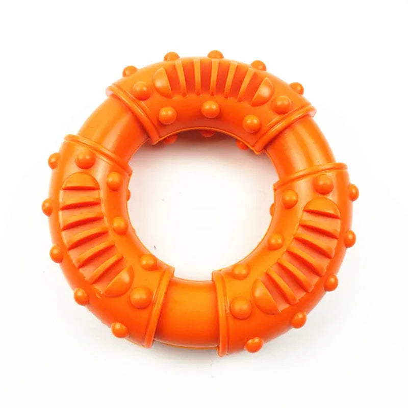 13cm lightweight hollow dog fetching stick toy in blue orange red colours for outdoor play