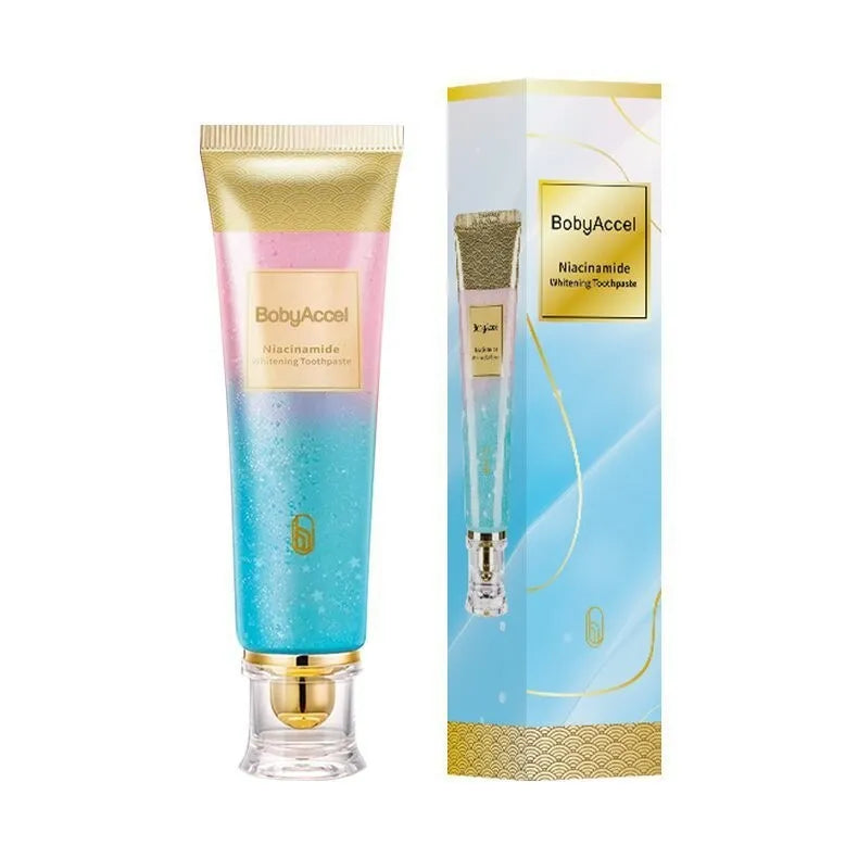100g tube of nicotinamide whitening toothpaste for adults with fresh mint flavour
