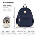 Solid colour shoulder camera bag for women with a detachable iPad compartment and a curve shoulder strap.