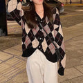 Macaron colour knitted cardigan coat in acrylic fabric with regular sleeves for Japanese Korean casual style