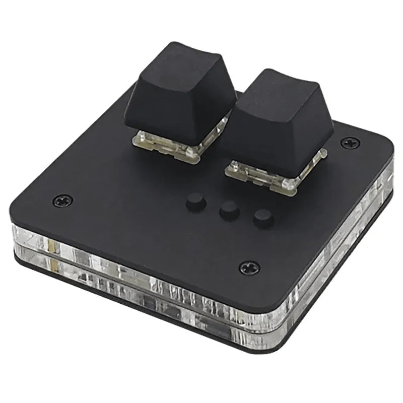 Mini multimedia keyboard with USB cable in black, grey, pink, or white colours