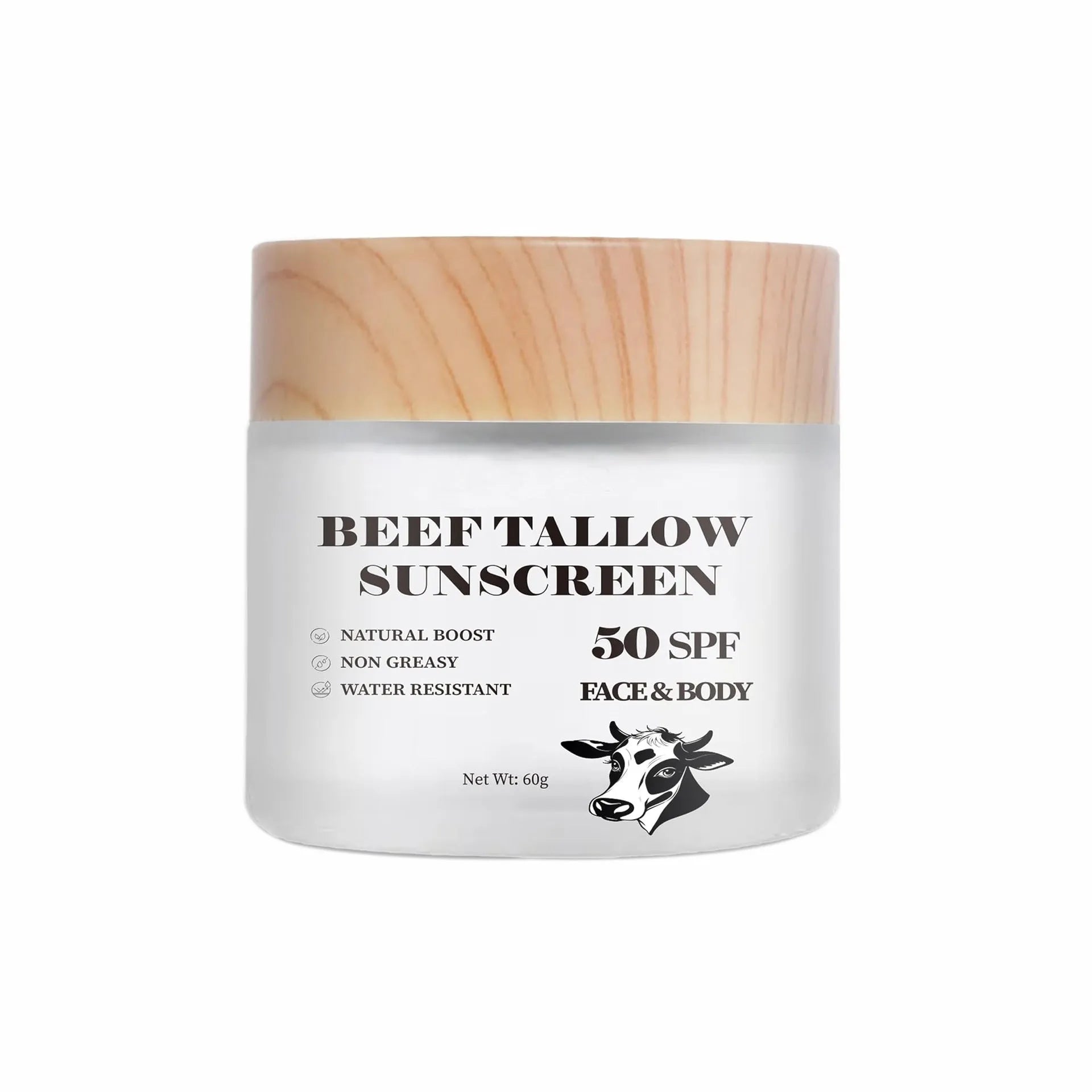 60g container of beef tallow protective cream for waterproof hand and skin protection