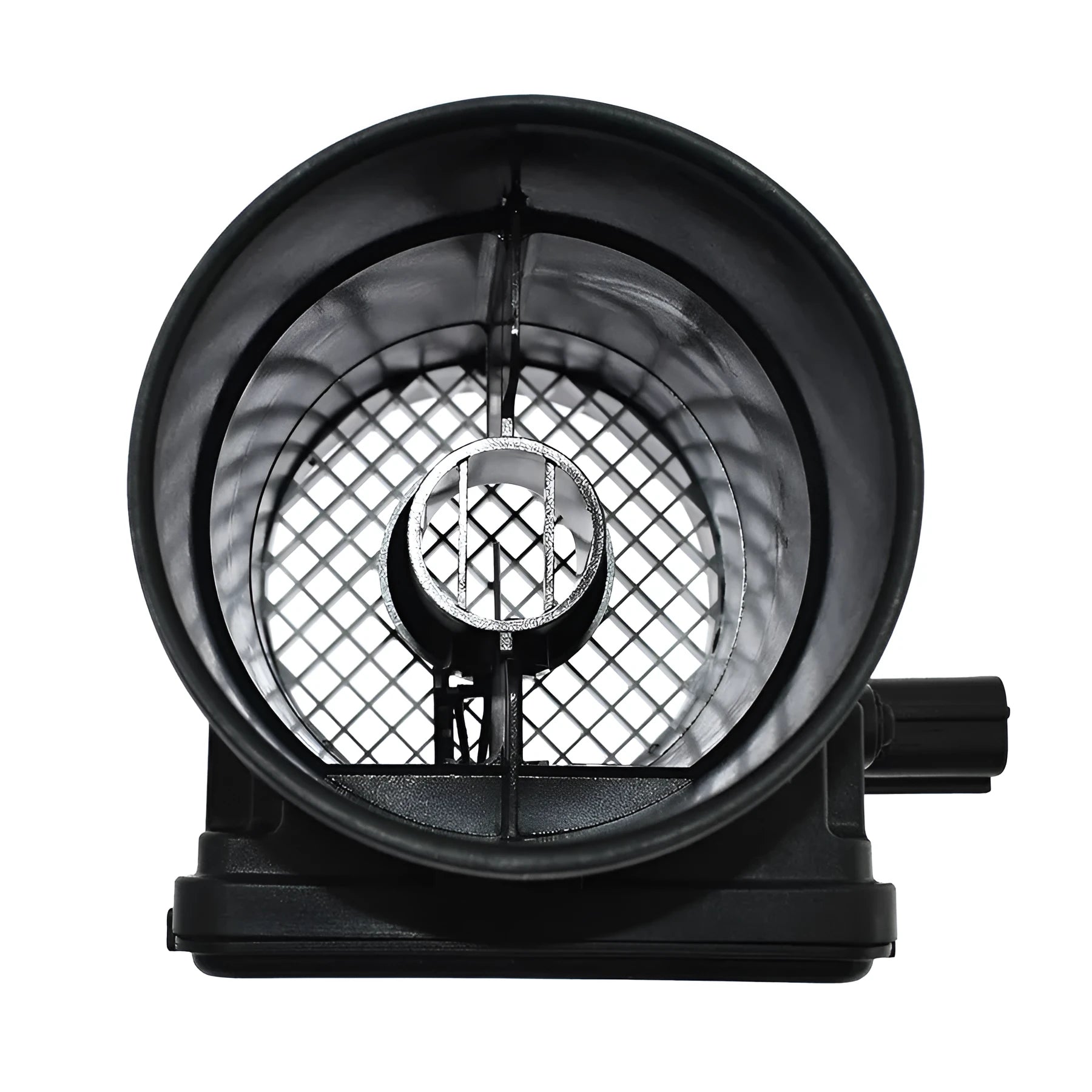 Black plastic standard specification air flow meter for car air intake monitoring