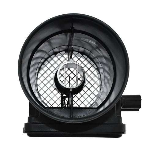 Black plastic standard specification air flow meter for car air intake monitoring