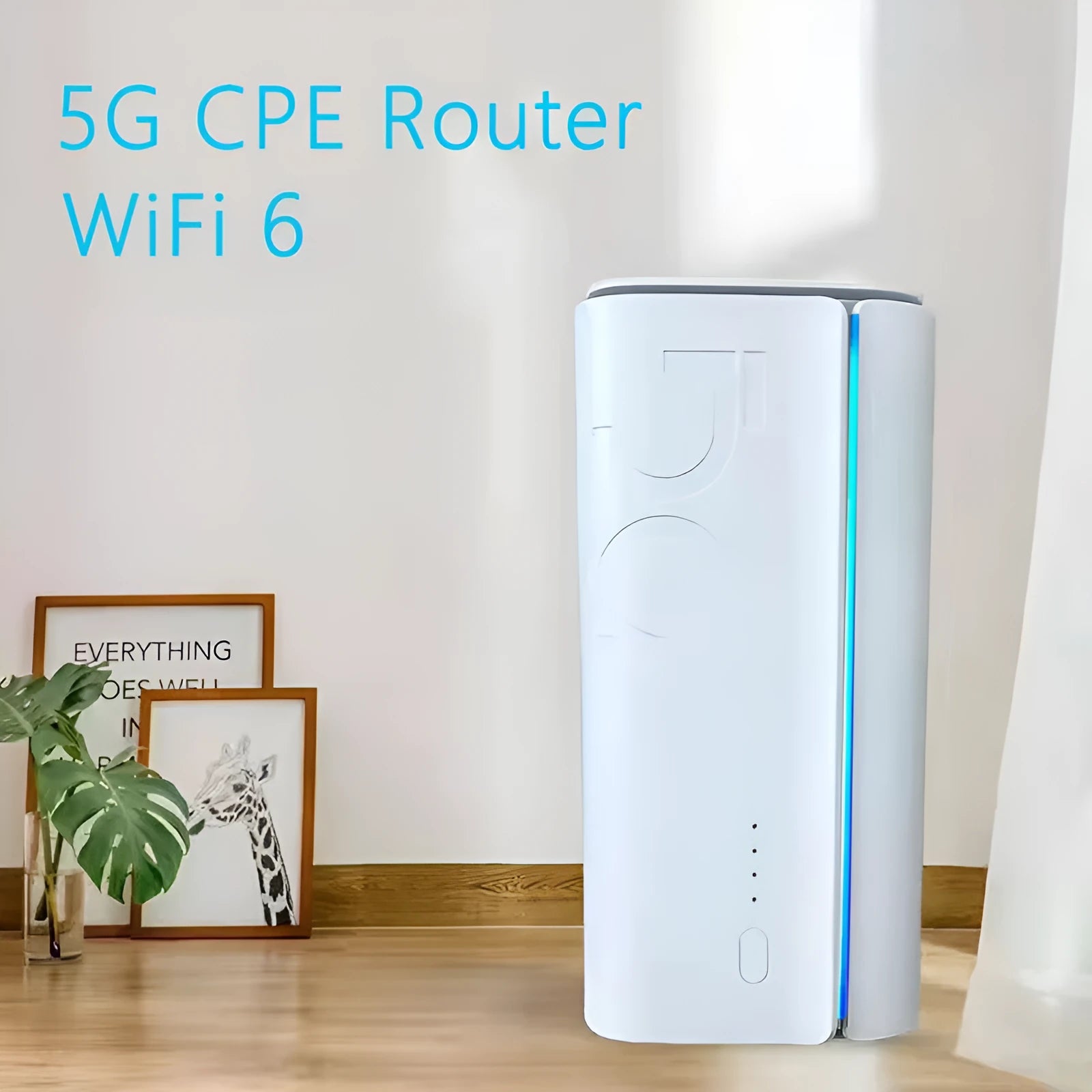 Compact 4G CPE wireless router with choice of Qualcomm or Zhanrui chipset.