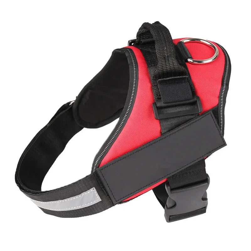 Personalised Custom Reflective Breathable Dog Harness No Pull Adjustable Pet Harness Vest for Small Large Dogs with Patch Nylon Chest Strap Many Sizes and Colours