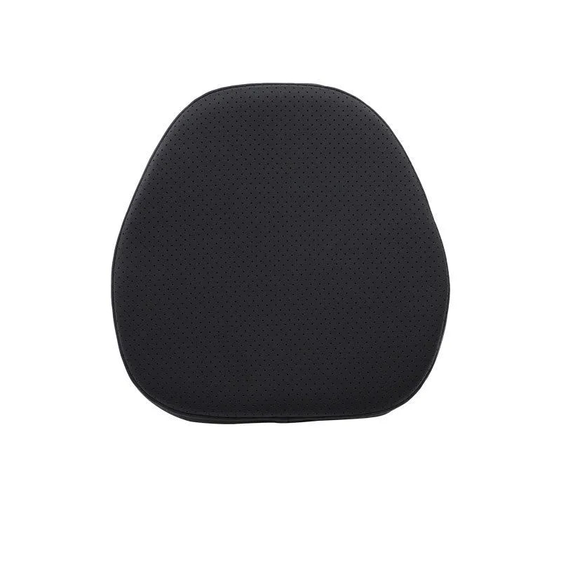 Car headrest, seat cushion, neck pillow and lumbar support accessories in minimalist design