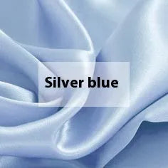 Reversible solid colour silk duvet cover shown in lotus pink, double-sided design.