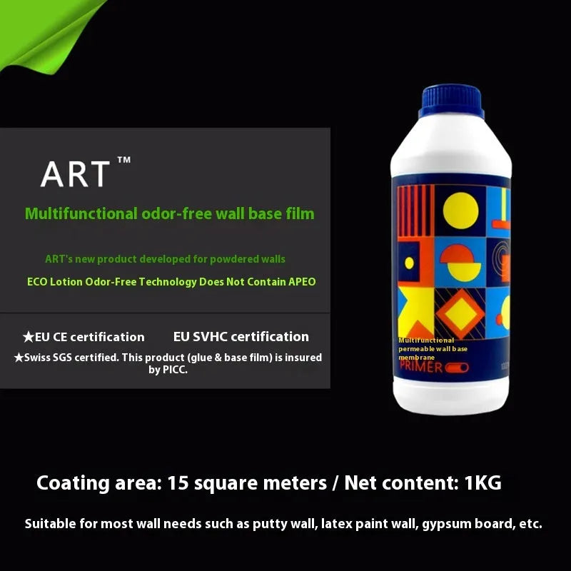 Three rolls of formaldehyde-free glutinous rice wallpaper glue with clean smell