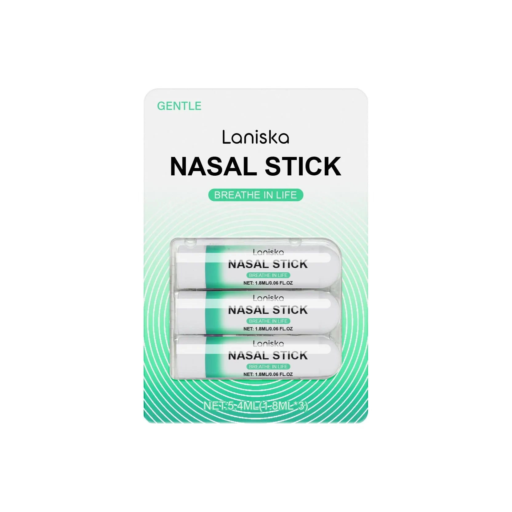 Mint Cool Nose Soothing Suit set of three 1.8ml nose sprays with menthol and spearmint