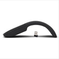 Folding Bluetooth touch wireless mouse showing compact design and multiple colour options
