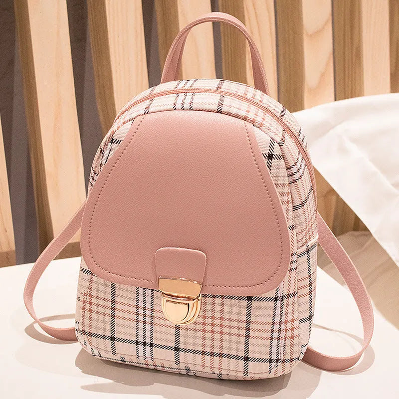 Diagonal one shoulder phone bag in PU leather available in five colours
