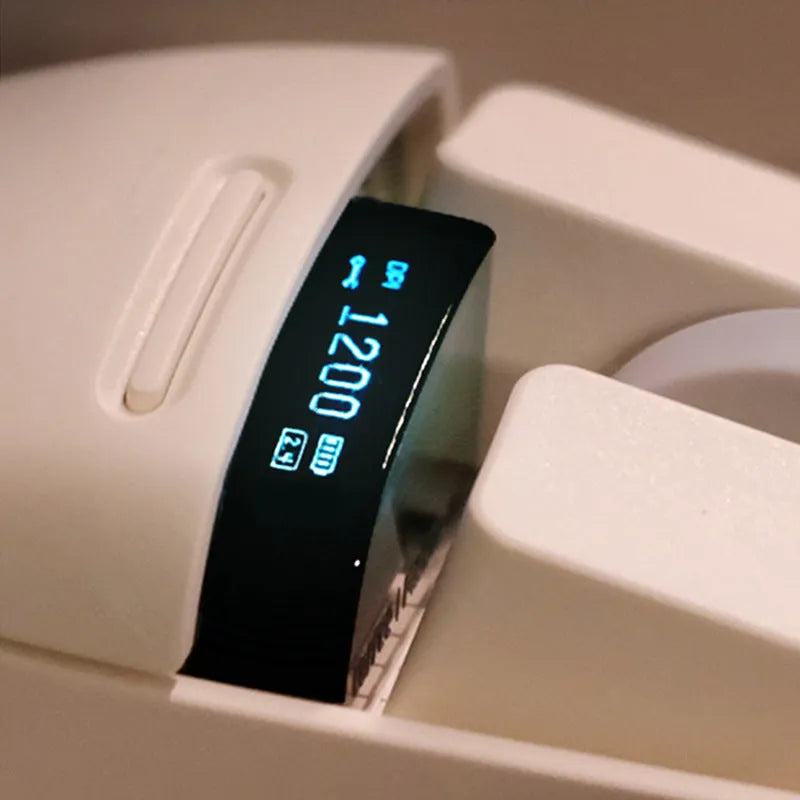 Xiaoqiao Tofu-coloured three-mode wireless mouse with USB-C cable on a desk