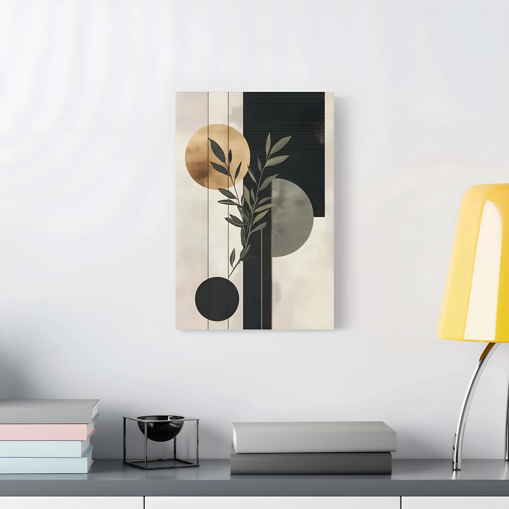 Modern simplicity canvas painting core 30x45cm with white edge for bedroom wall