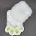 Colourful animal claw cosplay gloves in nylon material showing multiple colour options