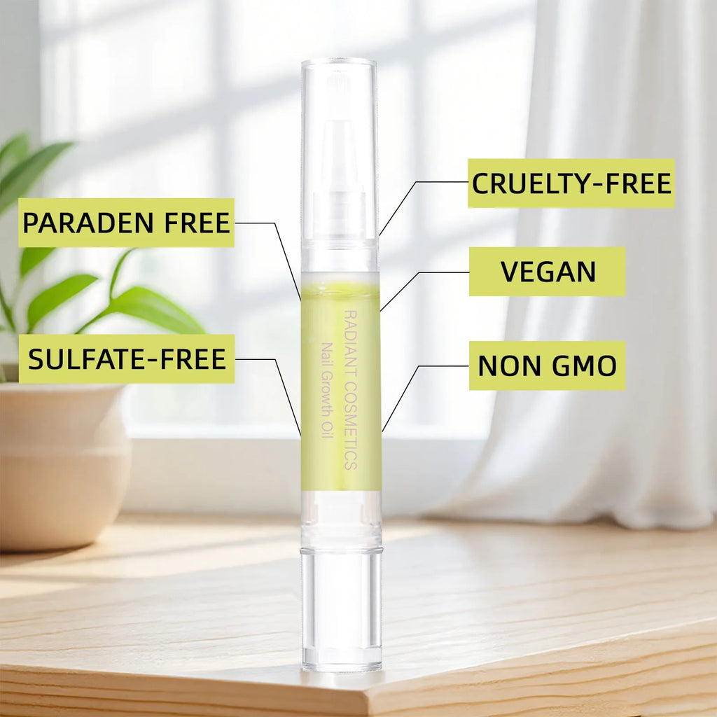 3ml nail growth moisturising treatment oil bottle for nail care