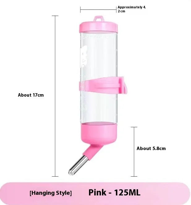 Ball kettle pet water feeder with leak-proof mechanism in multiple colour options