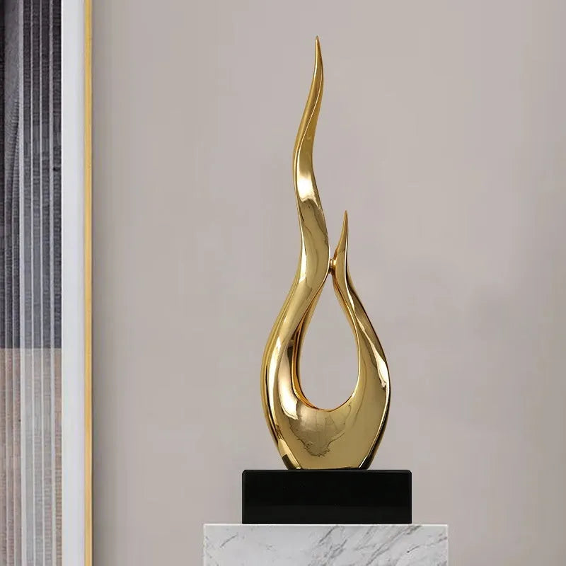 Handmade high-rise resin decoration for festivals in gold, silver, blue gradient, or custom colours