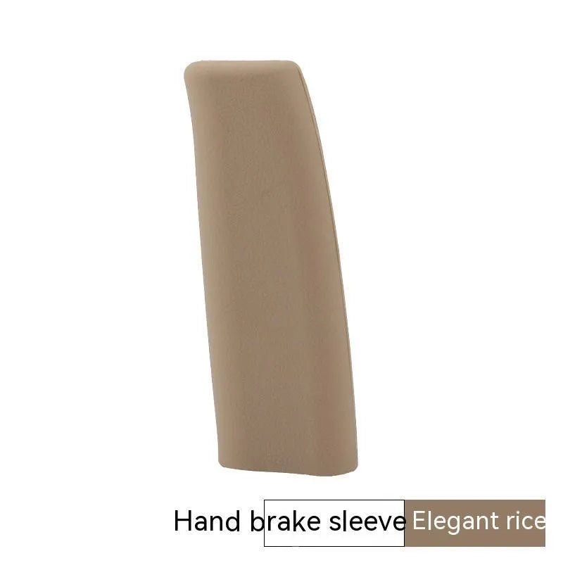 Universal silicone handbrake sleeve in multiple colours showing 12cm length
