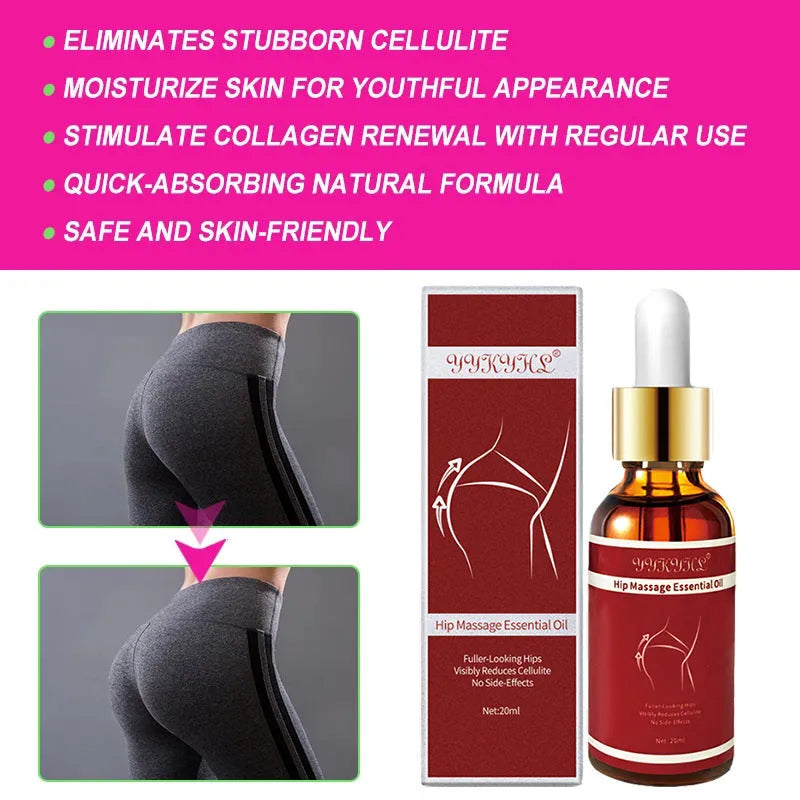 Sculpting Butt Lifting Cream Massage Oil in a 20ml bottle with grapeseed oil ingredient