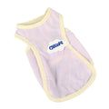 Polyester cat vest in grass green colour with sports styling