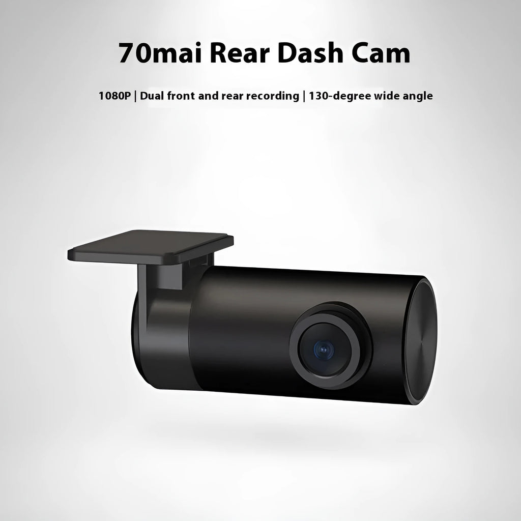 Midrive RC09 compact rear view dash camera with wide lens for car window mounting