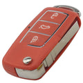 Volkswagen Jetta Golf plastic car key housing shell in five colour options.